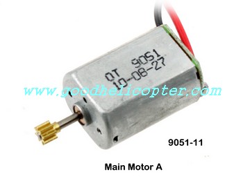 double-horse-9051 helicopter parts main motor with long shaft